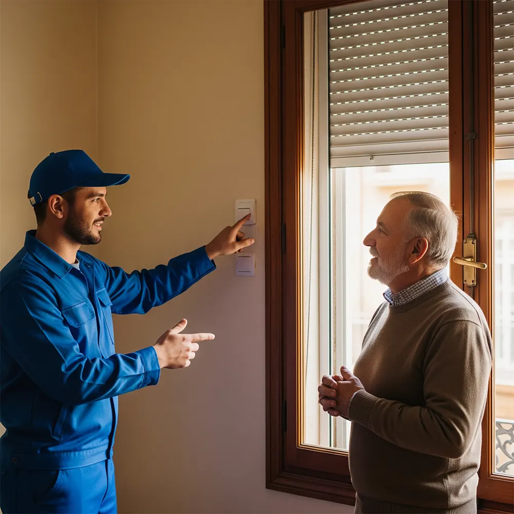 Alexa persianas Barcelona Persianas Sant Josep Amazon Echo control voz persiana automática Smart Life Tuya comandos voz - Motorización de persianas domésticas Sant Josep