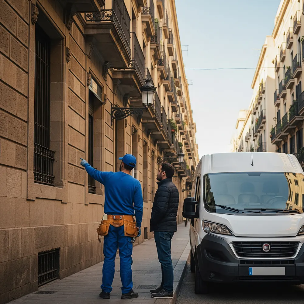 instalacion persianas aluminio Barcelona Persianas Sant Josep profesional doméstica ventana casa - Instalación de persianas domésticas Sant Josep