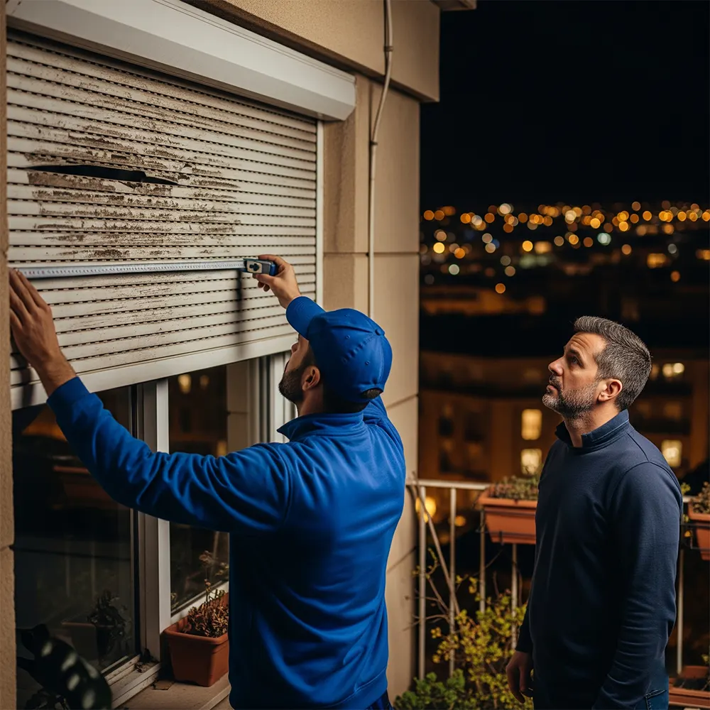 Presupuesto persiana nueva Barcelona Persianas Sant Josep medidas gratis instalación persiana PVC aluminio precio personalizado domicilio - Reparación de persianas domésticas Sant Josep